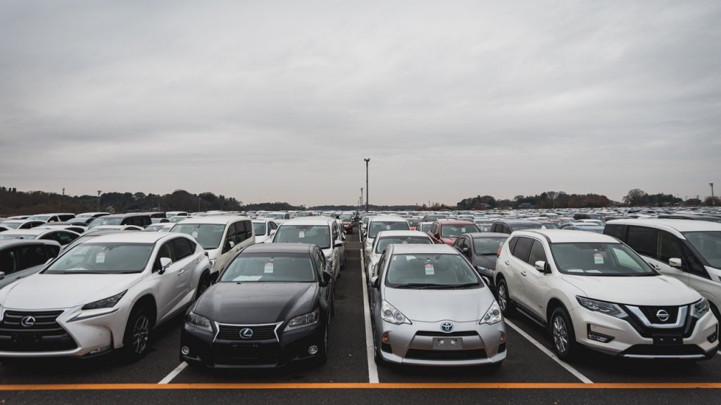 کاهش فروش خودروهای نو در ژاپن