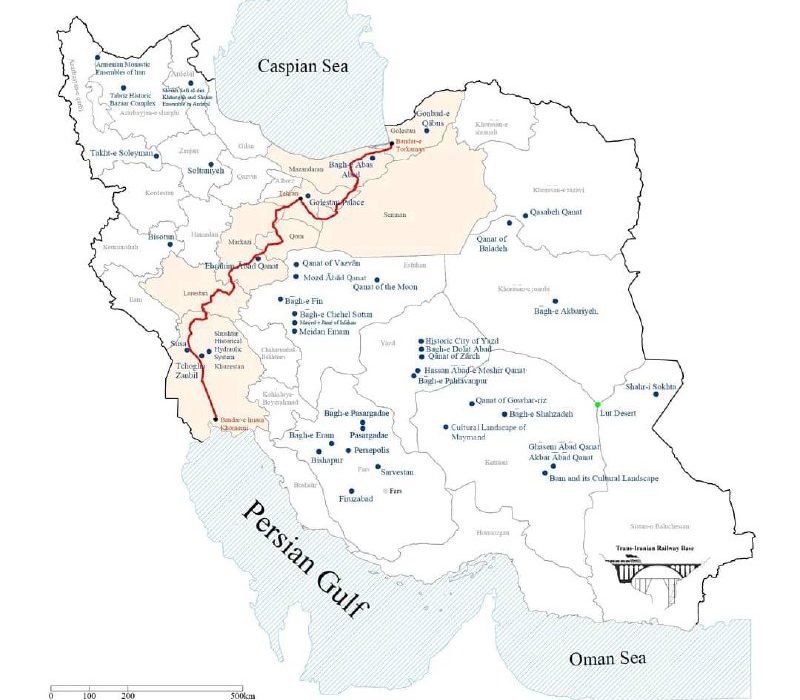 ثبت جهانی راه آهن سراسری ایران