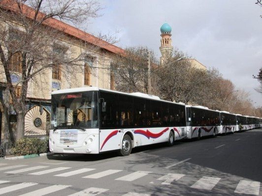 اتوبوس‌های بازسازی شده در تهران