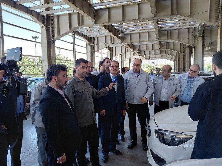 بازدید رئیس سازمان بازرسی از سایپا