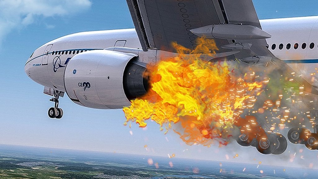 کدام‌ قسمت هواپیماها بیشترین سابقه آتش‌گرفتن حین پرواز را دارد؟