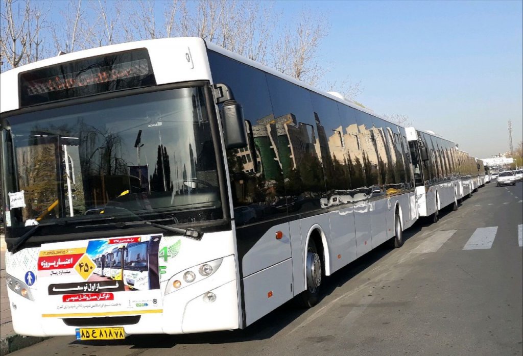 ورود ۴۲ اتوبوس جدید به ناوگان حمل و نقل عمومی کرج