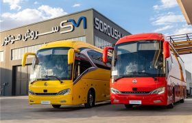 بالاترین سهم تولید اتوبوس vip برون شهری در سال ۱۴۰۴